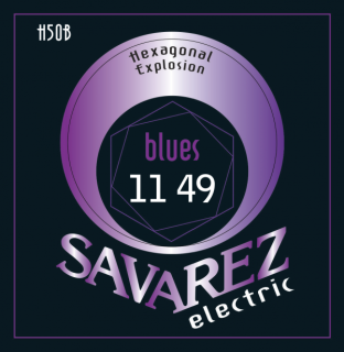 Savarez Hexagonal Explosion H50B 11-49 elektromos gitár húrszett 